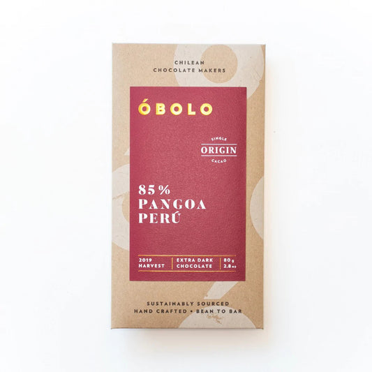 Chocolate en barra sabor 85% Pangoa Perú 80 gramos