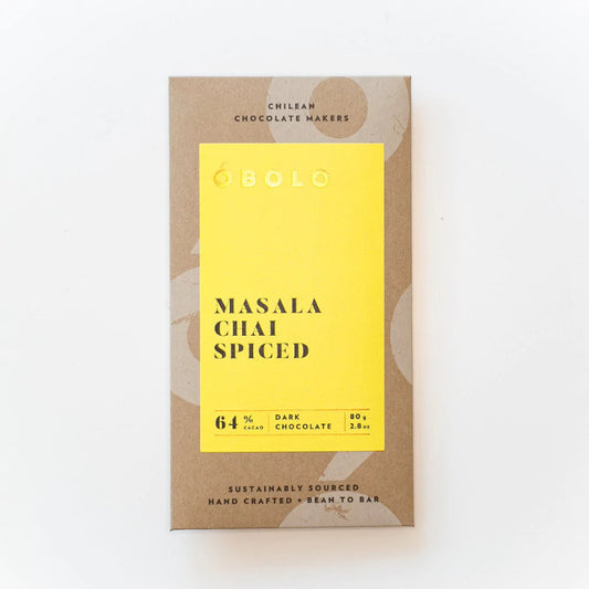 Chocolate en barra sabor Masala Chai 80 gramos