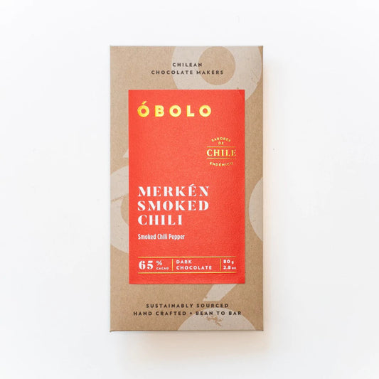 Chocolate en barra sabor Merkén 80 gramos