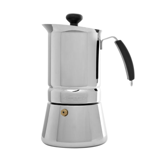Cafetera italiana de Acero inoxidable Arges 4 tazas