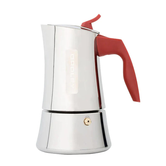 Cafetera Italiana de acero inoxidable 6 tazas Stilla