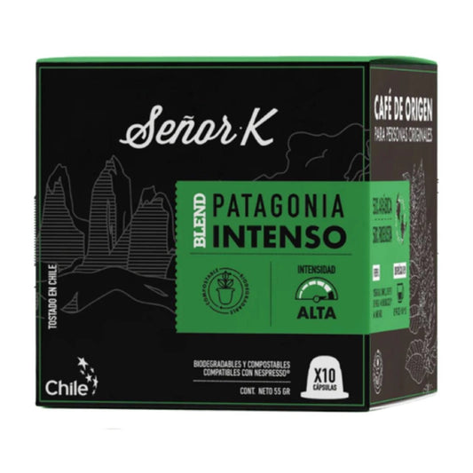 Café Patagonia Intenso cápsulas Nesspreso – Señor K