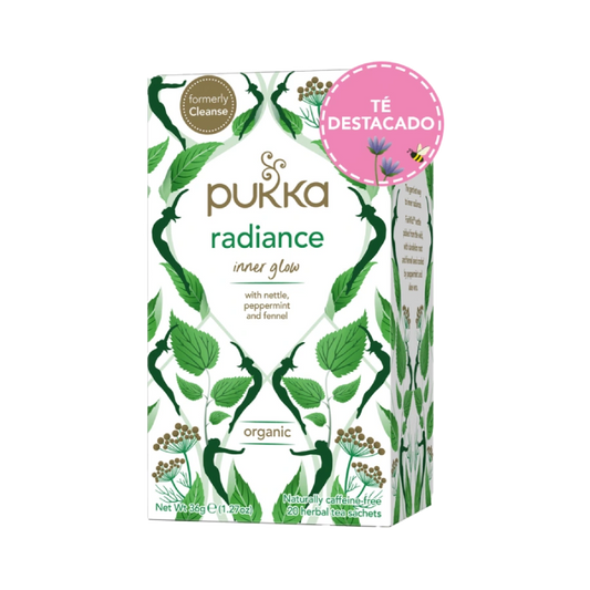 Infusión digestiva orgánica Radiance 20 bolsitas