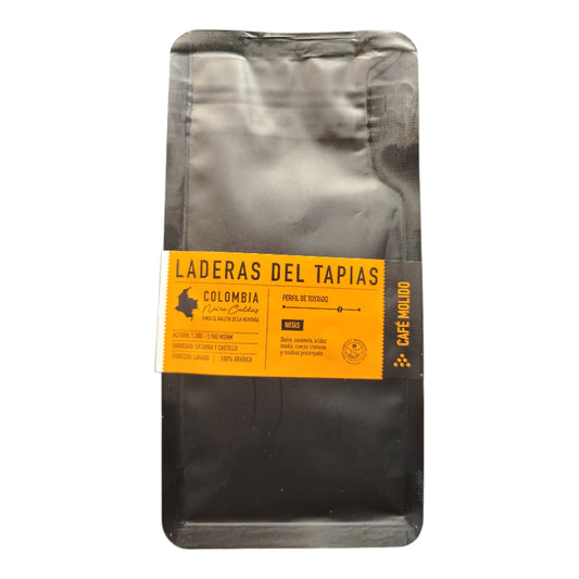 Café molido Colombia Lavado Laderas del Tapias 100 gramos