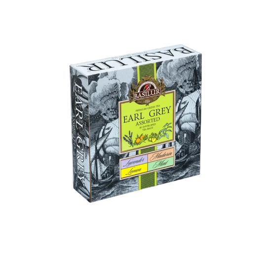 Té verde y bergamota surtido Earl Grey 40 bolsitas