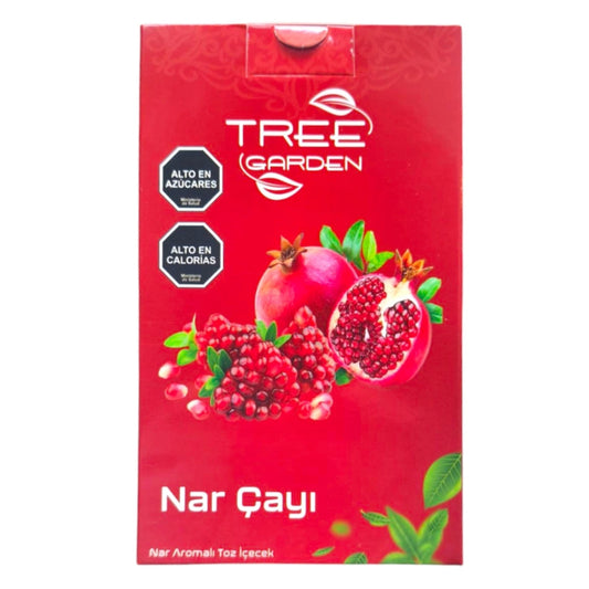 Caja con Té turco instantáneo de granada 250 gramos