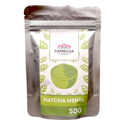 Té matcha Menta en polvo 50 gr - Camellia