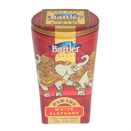 Té negro White Elephant Parade lata 100 gramos - Battler
