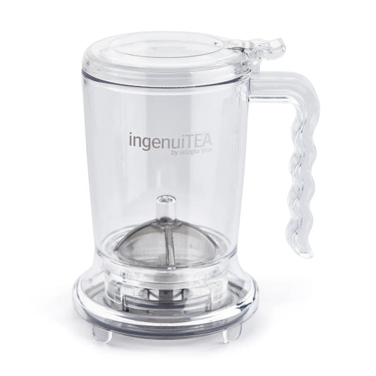 Tetera de infusión vertical Ingenuitea color transparente