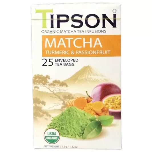 Matcha Cúrcuma y Maracuyá - Tipson