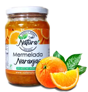 Mermelada Naranja sin azúcar - Valle natura