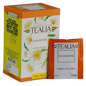 Infusión Camomille en bolsitas – Tealia