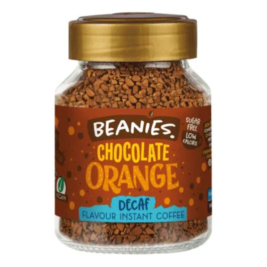 Café instantáneo Descafeinado Chocolate Orange 50 gramos en frasco