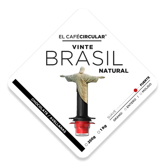 etiqueta brasil vinte molido