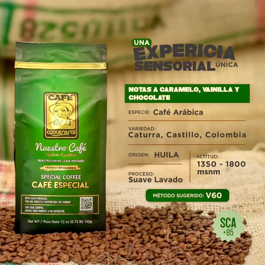 Café Especial molido 340 gramos - Nuestro Café