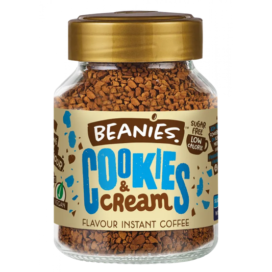 cookies and cream café beanies frasco 50 gramos