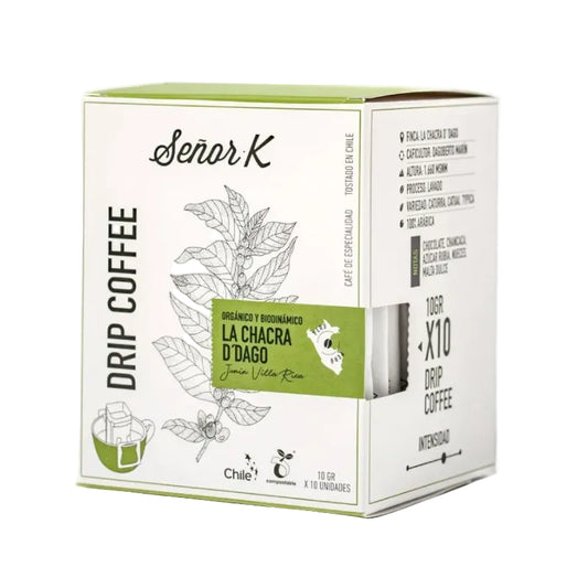 Drip Coffee La Chacra D´Dago Perú - Señor K