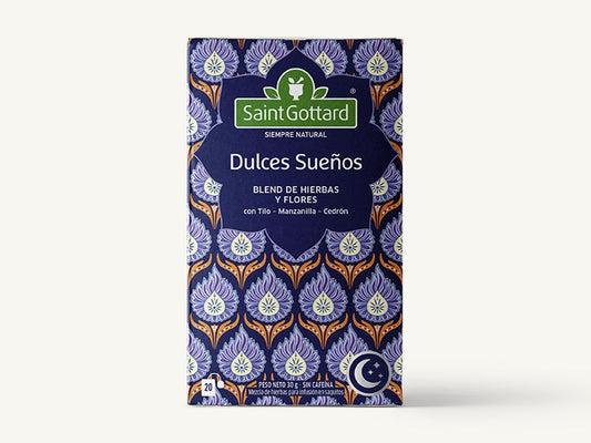 Infusión Dulces Sueños en bolsitas – Saint Gottard