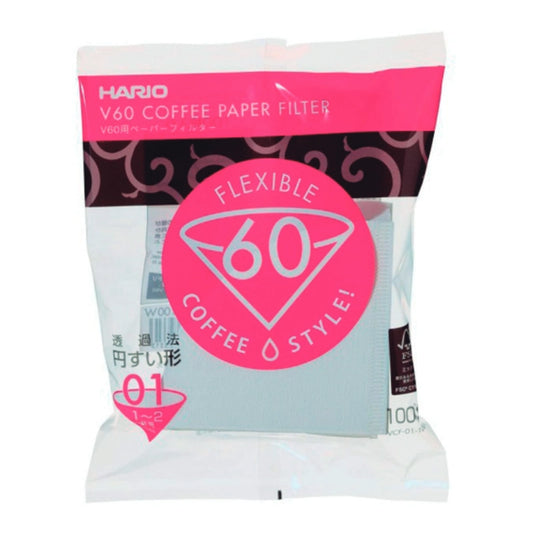 Filtro de papel para V60 tamaño 01, 100 unidades