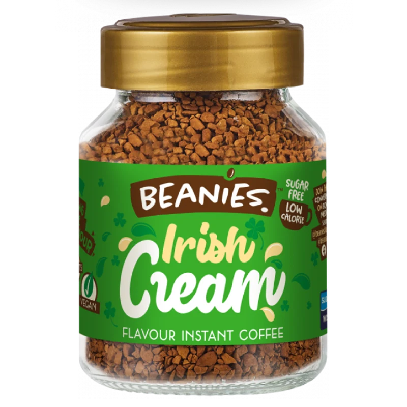 irish cream café beanies frasco 50 gramos