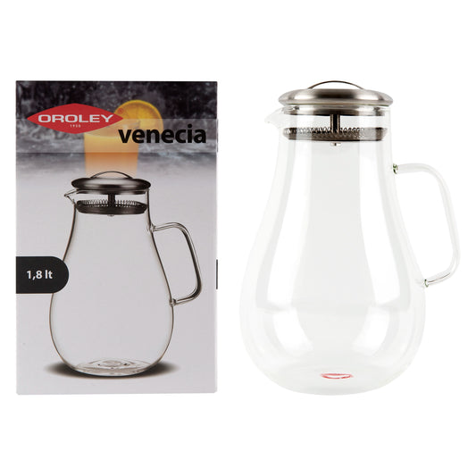 Jarra Venecia filtro inox 1.8 lts. - Oroley