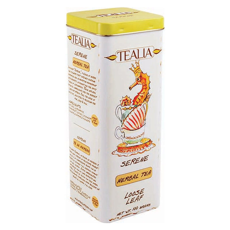 infusion serene 100 gramos lata Tealia