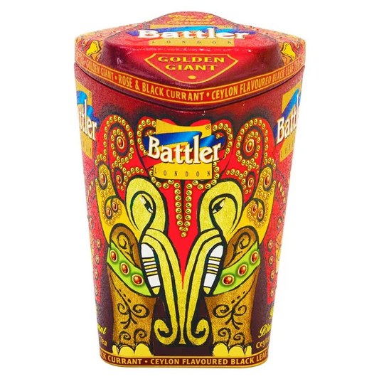 Té negro Rose &amp; Blackcurrant Lata – Battler