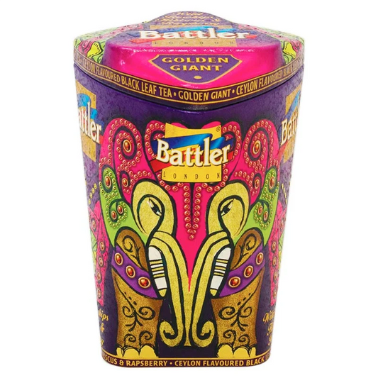 Té negro Wild Rosehip Hibiscus &amp; Raspberry Lata – Battler