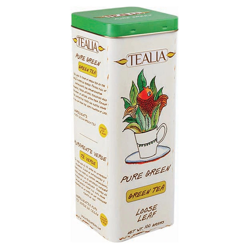 té verde 100 gramos lata Tealia