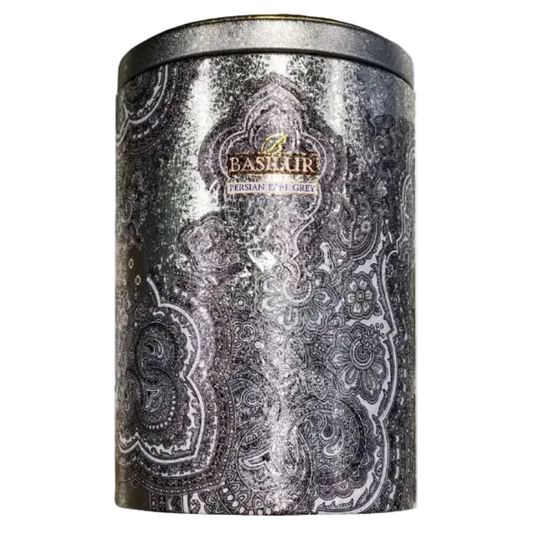 Lata con Té negro y bergamota Linea Orient, Persian Earl Grey 100 gramos de té en hoja