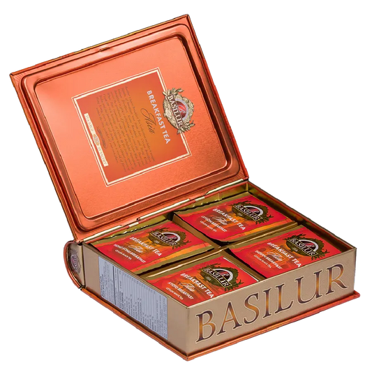 Libro té clásicos surtido Asia Breakfast Tea 32 bolsitas - Basilur