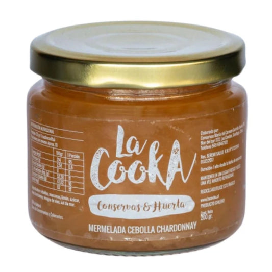 Mermelada de Cebolla Chardonnay 200 gramos - La Cooka