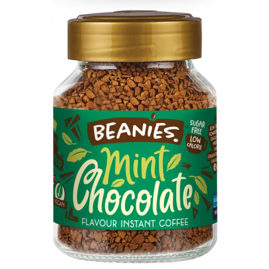 mint chocolate café beanies frasco 50 gramos