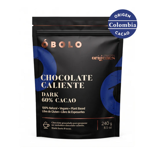 Chocolate caliente Dark 60% cacao 240 gramos
