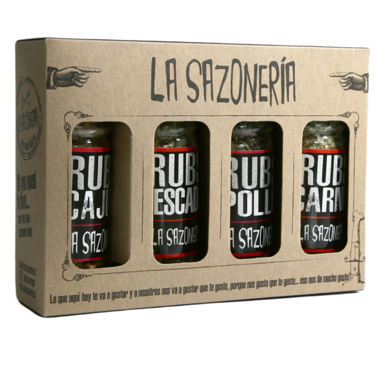 Pack 4 Rubs