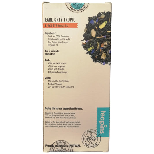 Te negro Earl Grey Tropic