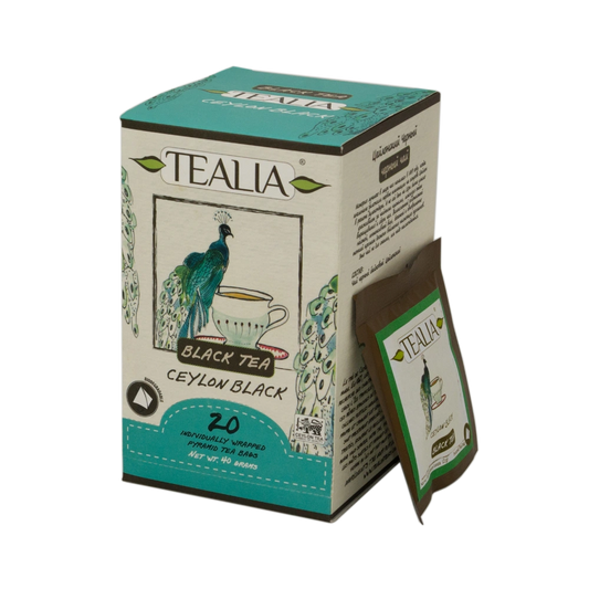 Pyramid Tea Bag Ceylon Black de Té negro Ceylon en 20 piramides individuales