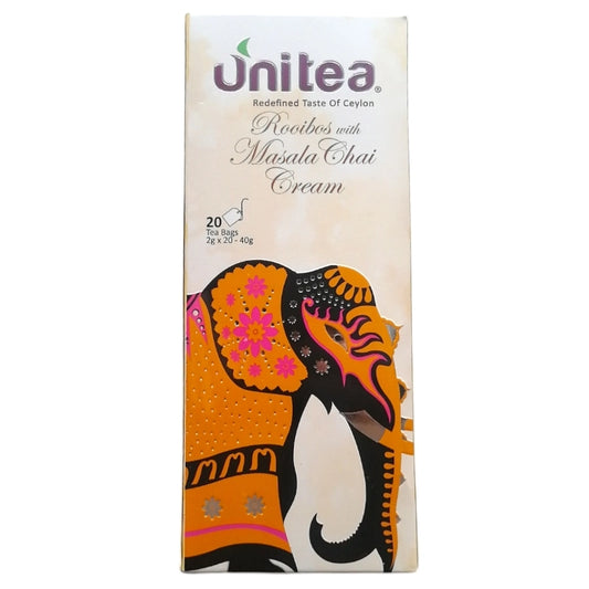 Infusión de Rooibos Chai y Crema 20 bolsitas - Unitea