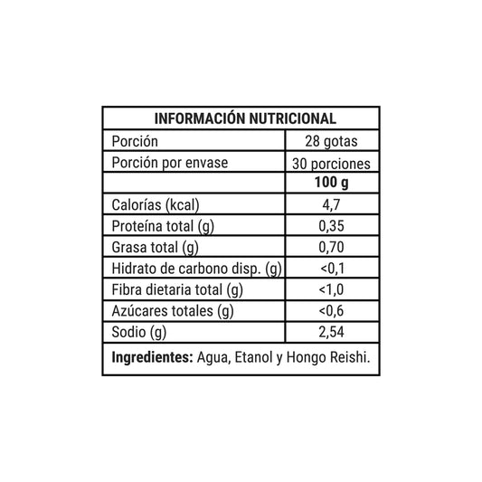 Concentrado hongo Reishi 30ml - NewPharma
