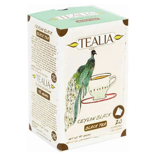 Té negro Ceylon Black en pirámides – Tealia