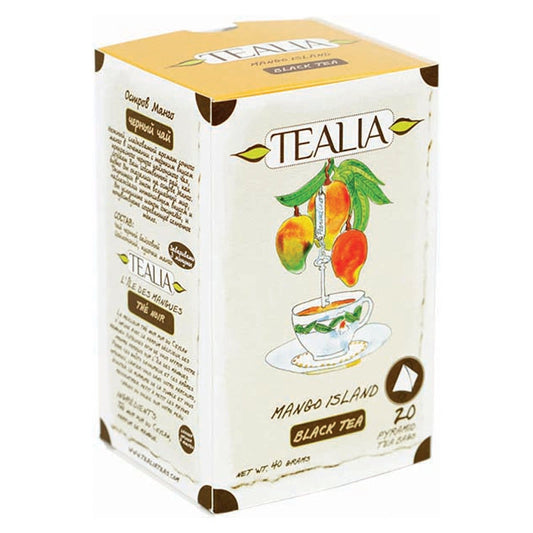 té negro con mango island 20 pirámides
