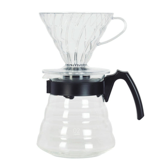 V60 craft coffee kit transparente – Hario