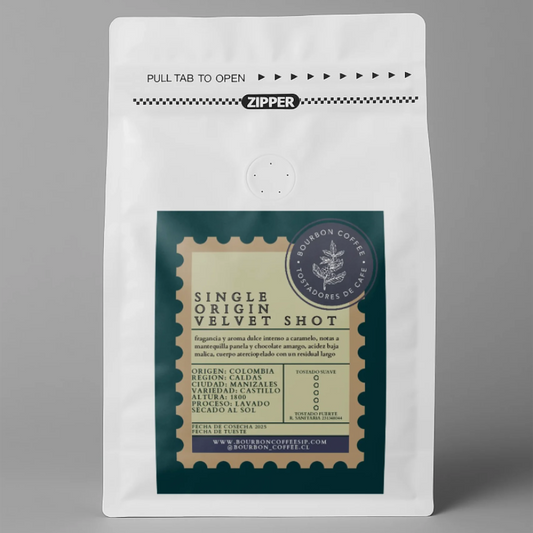 Café molido Colombia Lavado Velvet Shot 250 gramos