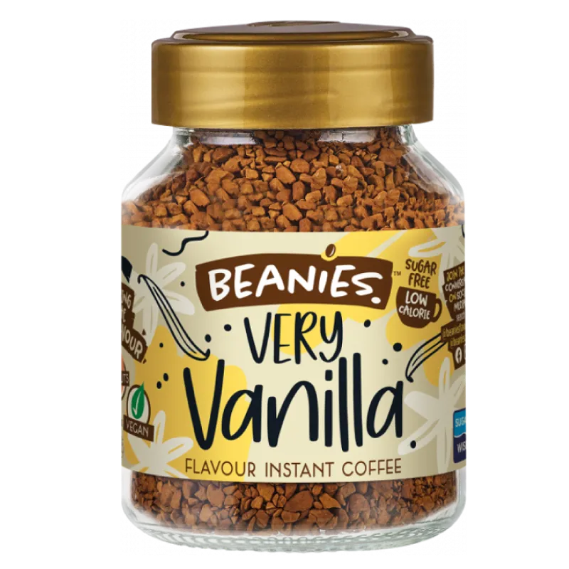 very vanilla café beanies frasco 50 gramos