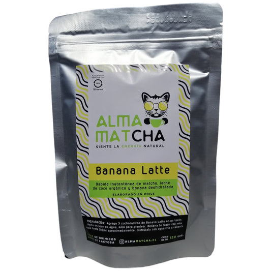 Banana matcha latte – Almamatcha