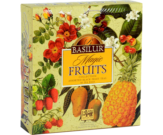 Caja 40 bolsitas Magic fruit surtida - Basilur