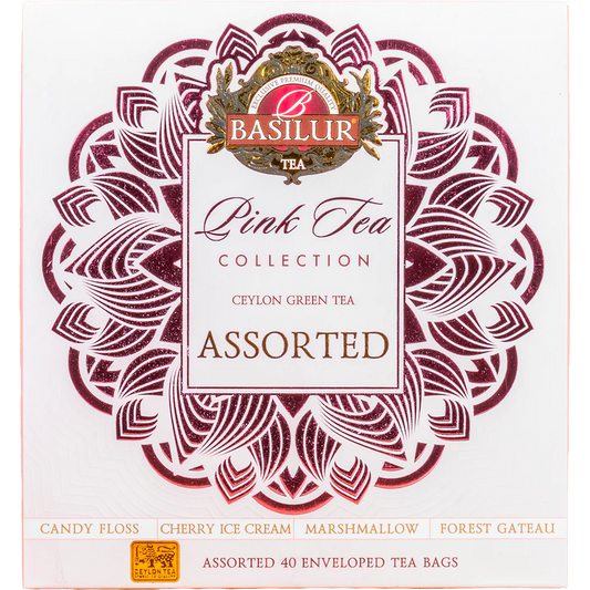 Caja 40 bolsitas Pink surtida – Basilur