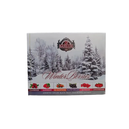 Té negros frutales surtidos Winter Berries 60 bolsitas
