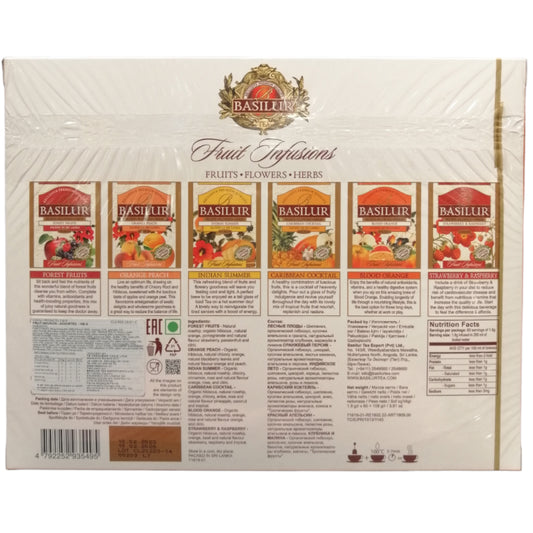 Caja 60 bolsitas Fruit Infusions surtida - Basilur