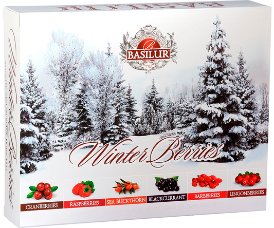 Caja 60 bolsitas Winter Berries surtida – Basilur